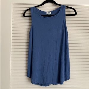 Old navy blue tank top